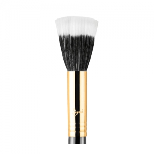 Sigma-Small-Duo-Fiber-Brush-Black-&-Gold-F55